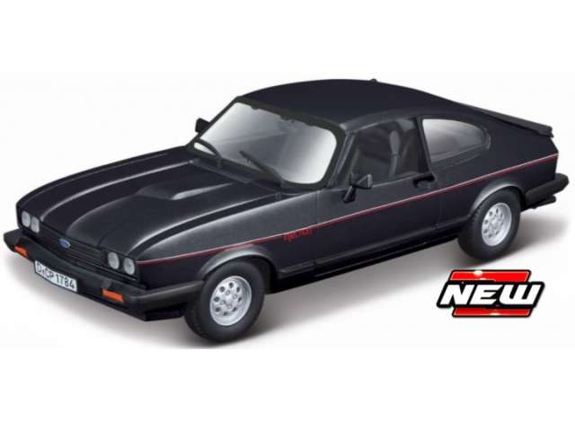 1973 Ford Capri, black 1:24 Bburago Model