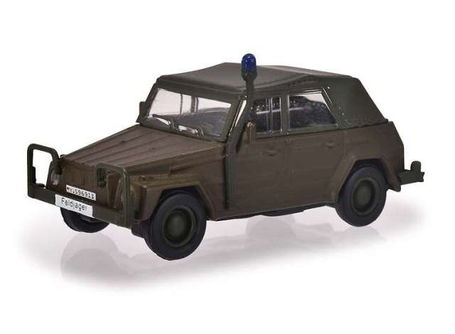 Available To Order – Volkswagen 181 Military Police, green 1:87 Schuco Model (SCHUCO26669)