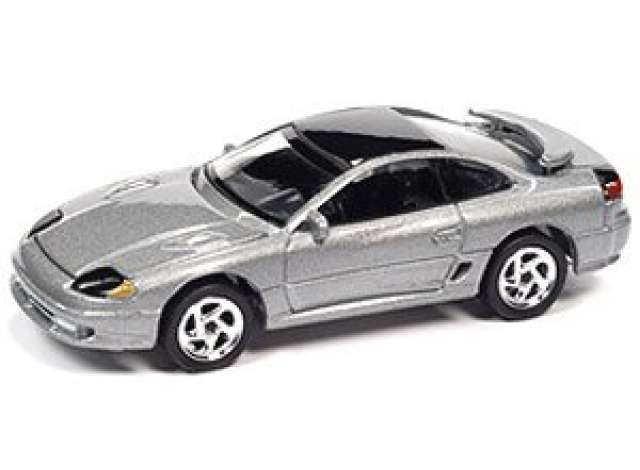 1993 Dodge Stealth R/T, Dark Silver 1:64 Auto World Model
