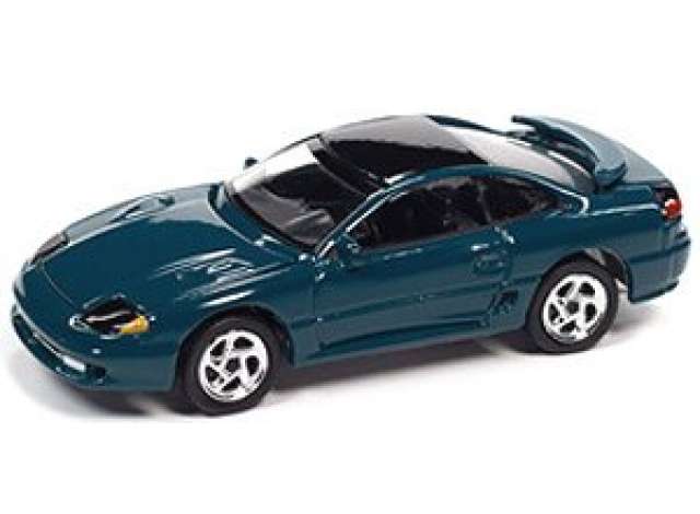 1993 Dodge Stealth R/T, Peacock Green 1:64 Auto World Model