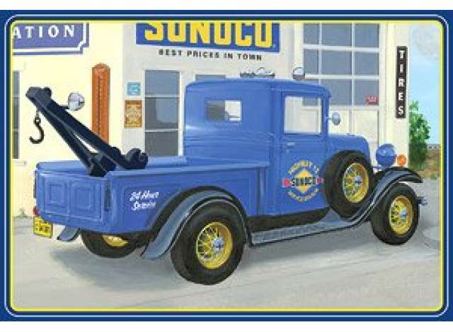 1934 Ford Pickup Sunoco, plastic modelkit, blue 1:25 AMT Model