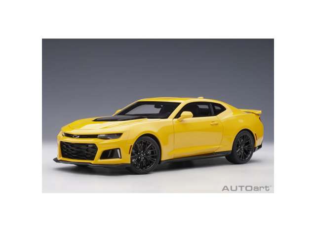 2017 Chevrolet Camaro ZL1, yellow 1:18 AutoArt Model