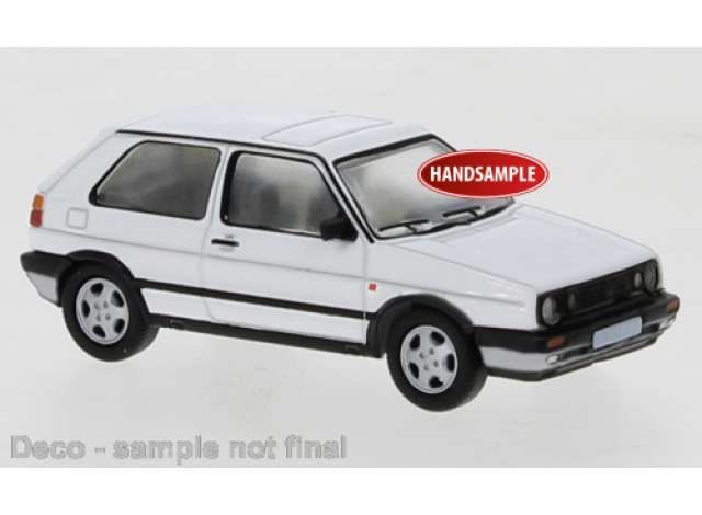 Available To Order – 1990 Volkswagen Golf II GTI, white 1:87 Brekina Model (PCX870307)