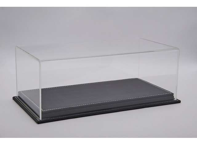 Display Case Mulhouse with Black Carbon Base - 230x120x85mm 1:24 Atlantic Model