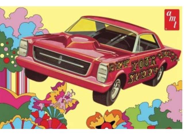 1966 Ford Galaxie *Sweet Bippy*, plastic modelkit 1:25 AMT Model