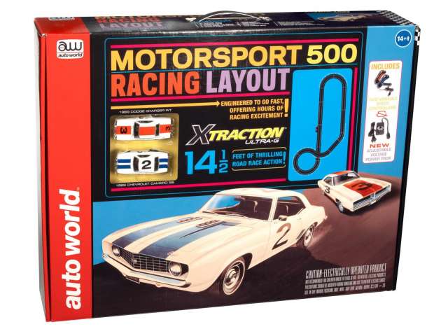 14 Feet of Racing Action Motorsport 500 X-Traction Ultra-G Auto World Model