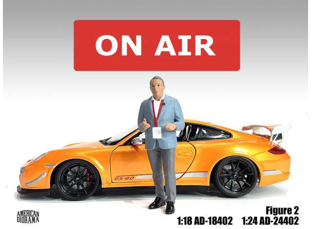 On-Air Figure #2 1:18 American Diorama Model