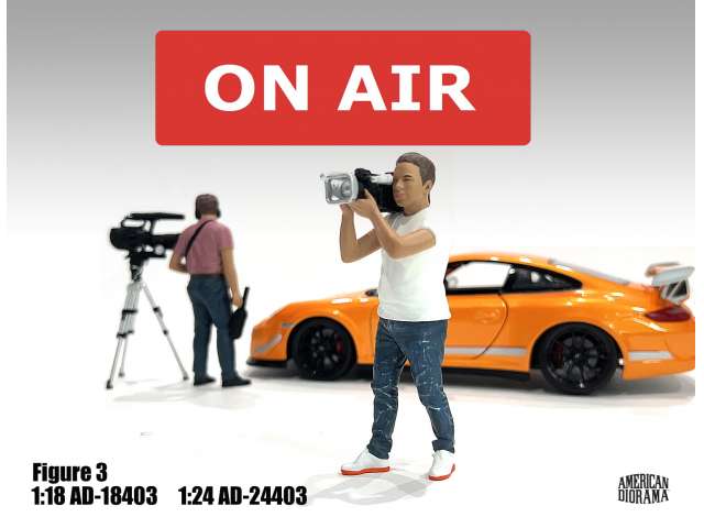 On-Air Figure #3 1:18 American Diorama Model