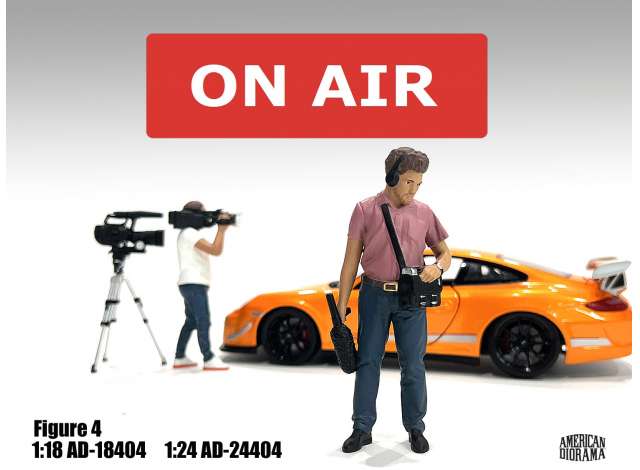 On-Air Figure #4 1:24 American Diorama Model