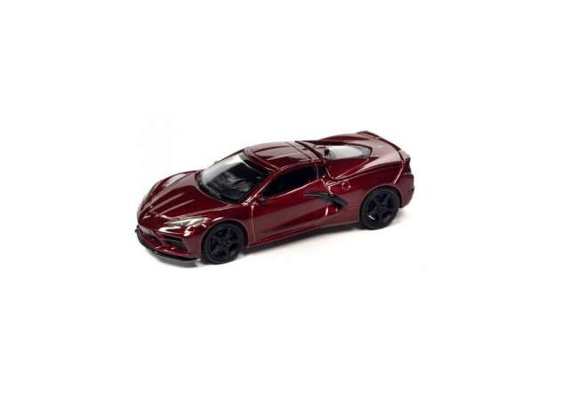 2020 Chevrolet Corvette, red metallic 1:64 Auto World Model