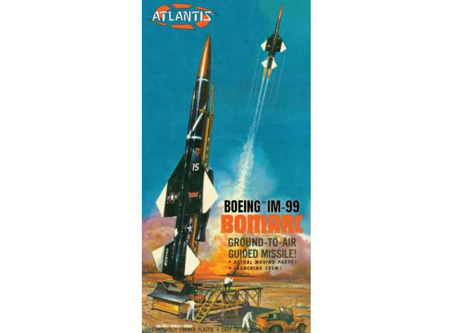 Boeing IM-99 Bomarc Missile with Launch Platform, modelkit 1:96 Atlantis Model