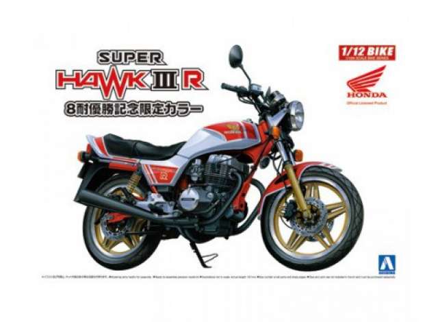 Honda Super HAWK3 LTD, plastic modelkit 1:12 Aoshima Model