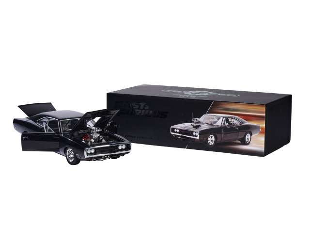 Pre-Order – 1970 Dodge Charger Fast & Furious, black 1:18 Jada Toys Model (jada253205100) – ETA. July/August 2026