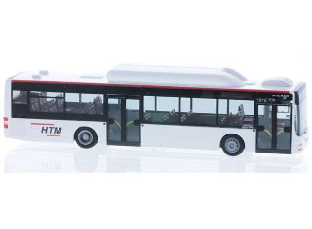 Available To Order – MAN Lion's City CNG *HTM* (NL), red/white 1:87 Rietze Model (RZ72699)