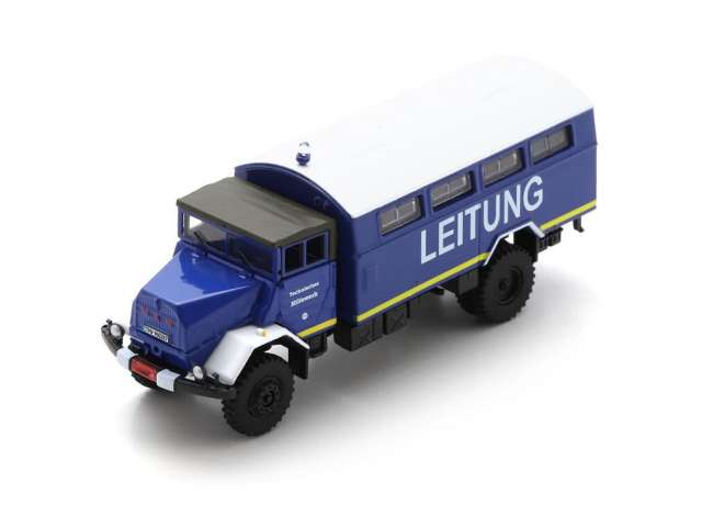 Available To Order – MAN 630 L21AE THW, blue 1:87 Schuco Model (SCHUCO26796)