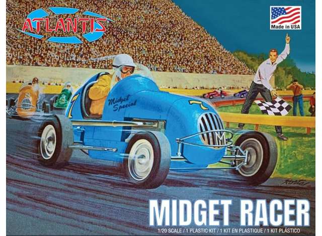 Midget Racer, plastic modelkit 1:20 Atlantis Model