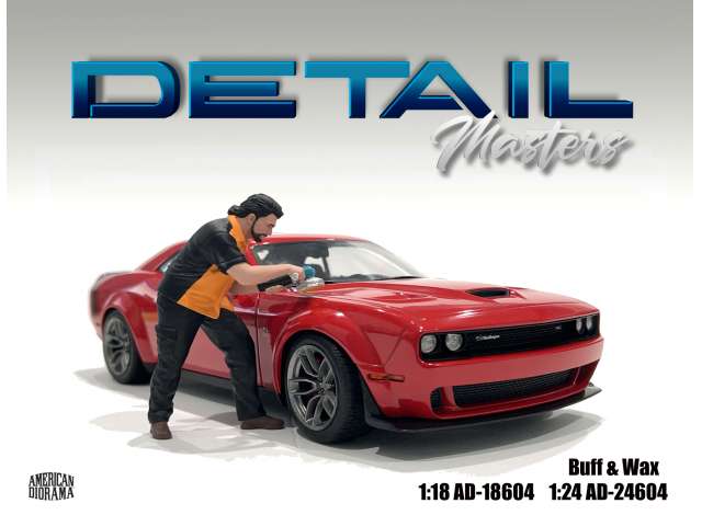 Buff & Wax Figure *Detail Masters series* 1:18 American Diorama Model