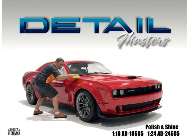 Polish & Shine Figure *Detail Masters series* 1:18 American Diorama Model