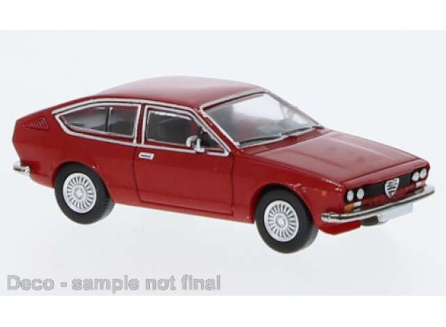 Available To Order – 1974 Alfa Romeo Alfetta GT, red 1:87 Brekina Model (PCX870424)