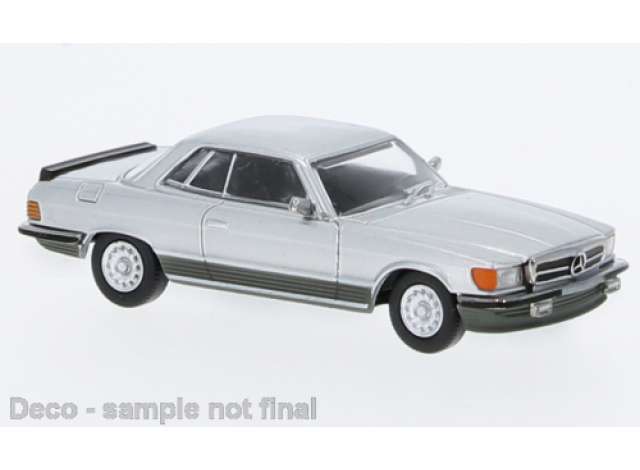 Available To Order – 1971 Mercedes SLC 450 5.0 (107), silver 1:87 Brekina Model (PCX870479)