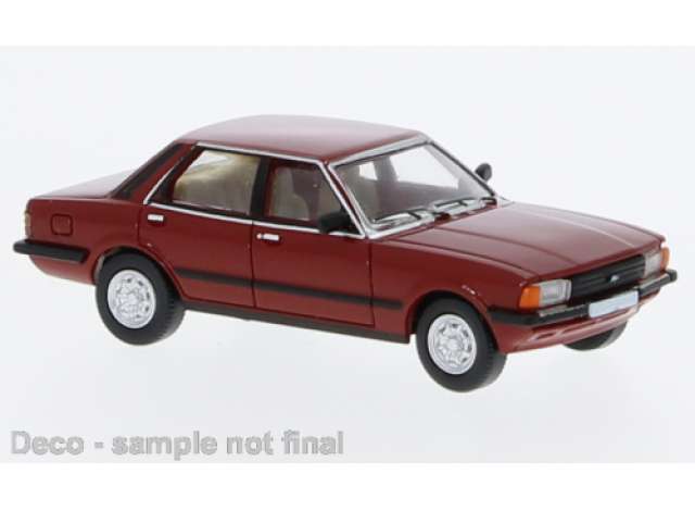 Available To Order – 1979 Ford Taunus (TC3), dark red 1:87 Brekina Model (PCX870696)