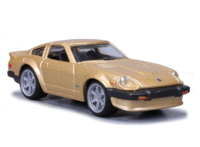 1980 Datsun 280ZX (S13), gold 1:64 Bburago Model