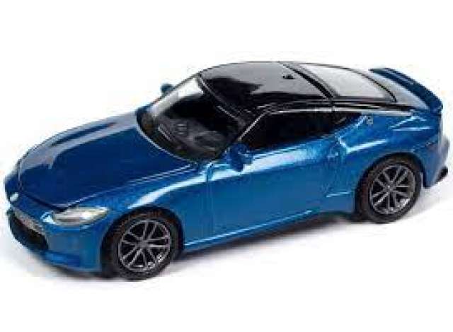 2023 Nissan Z, Seiran blue/super black 1:64 Auto World Model