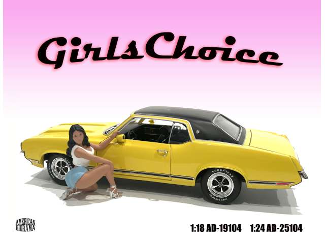 Pre-Order – Girls Choice 4 1:18 American Diorama Model (AD19104) – ETA. September 2026