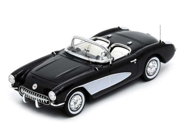 Pre-Order – #S43U00046 1/43 1956 Corvette C1 V8, black 1:43 Schuco Model (schucoS43U00046) – ETA. September 2026