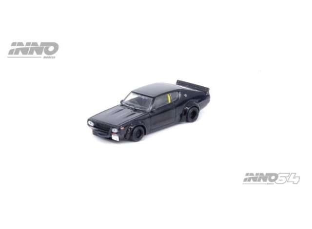 1:64 INNO64 IN64-KPGC110LB-BLA NISSAN SKYLINE 2000 GT-R (KPGC110) LB WORKS "KENMERI" BLACK