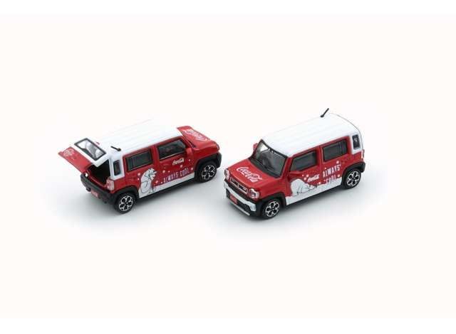 Pre-Order – 2019 Suzuki Hustler Coca Cola, Red/White BMCOKE74 Stocks Due May / Jun 2026 1:64 BM Creations Diecast Model