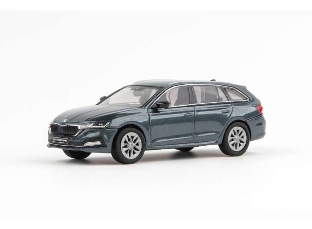 2020 Skoda Octavia IV Combi, graphite grey metallic 1:43 Abrex Model