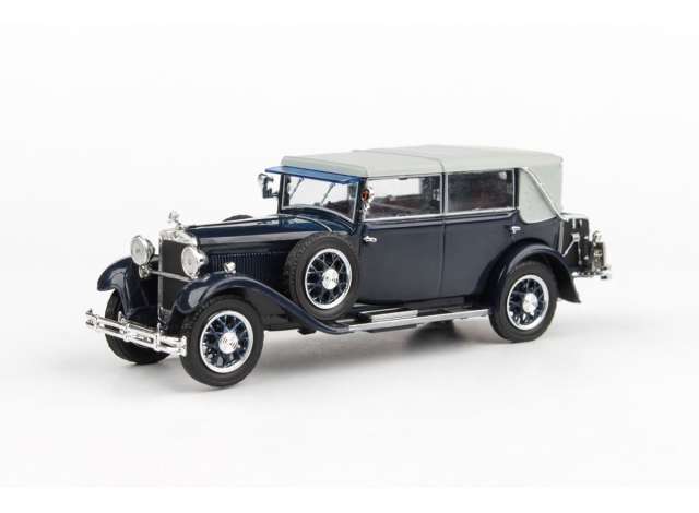 1932 Skoda 860, dark blue 1:43 Abrex Model