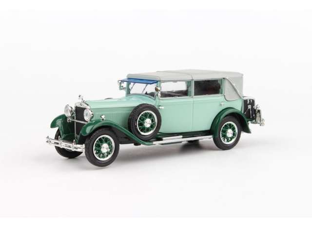 1932 Skoda 860, light green 1:43 Abrex Model