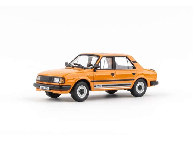 1984 Skoda 120L, golden ochre 1:43 Abrex Model
