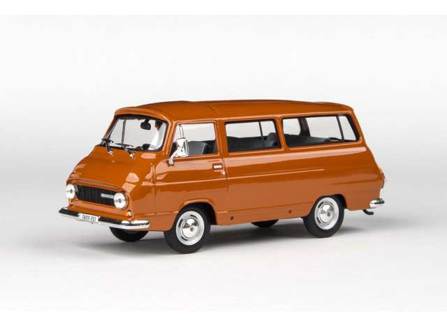 1974 Skoda 1203, ochre brown 1:43 Abrex Model