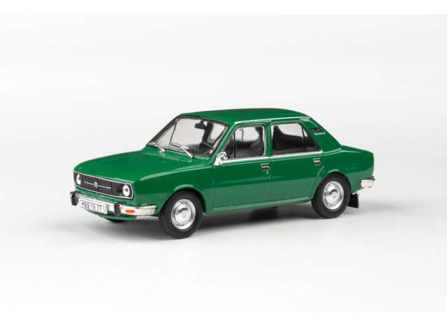 1977 Skoda 105L, green bright 1:43 Abrex Model