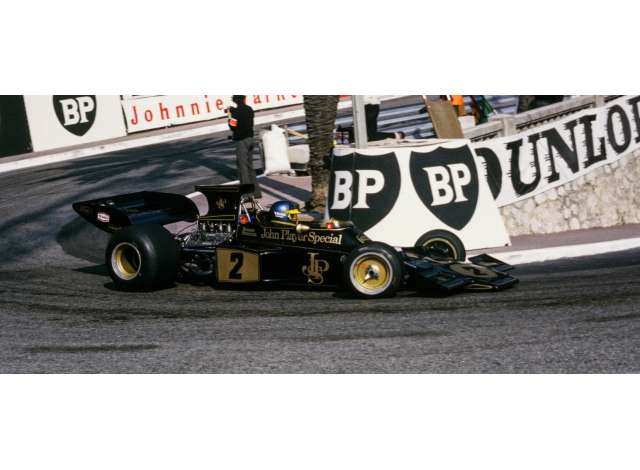 Pre-Order – 1973 Lotus 72E #2 Ronnie Peterson, 1973 Monaco GP Winner, gold/black 1:18 SunStar Model (sun18293) – ETA. September 2026