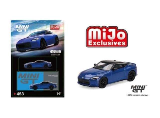 1:64 MINI GT MGT00453MJ 2023 NISSAN Z PERFORMANCE, SEIRAN BLUE