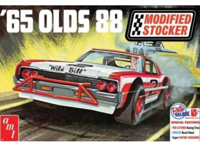 1965 Olds 88 Modified Stocker, plastic modelkit 1:25 AMT Model