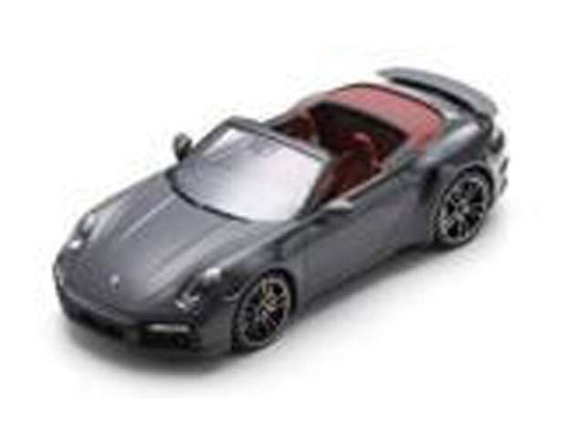 Pre-Order – #S18U00143 1/18 2022 Porsche 911 (992)Turbo S Cabriolet, grey 1:18 Schuco Model (schuco0143) – ETA. September 2026