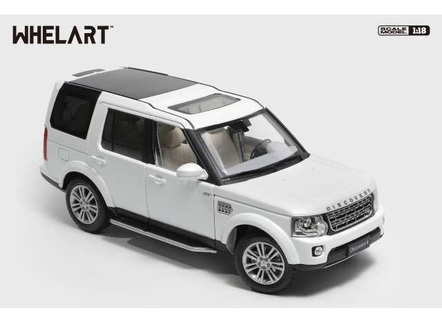 Pre-Order – Land Rover Discovery 4, white 1:18 Whelart Model (WA180203) – ETA. September 2026