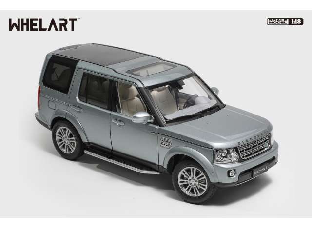 Pre-Order – Land Rover Discovery 4, silver 1:18 Whelart Model (WA180204) – ETA. September 2026