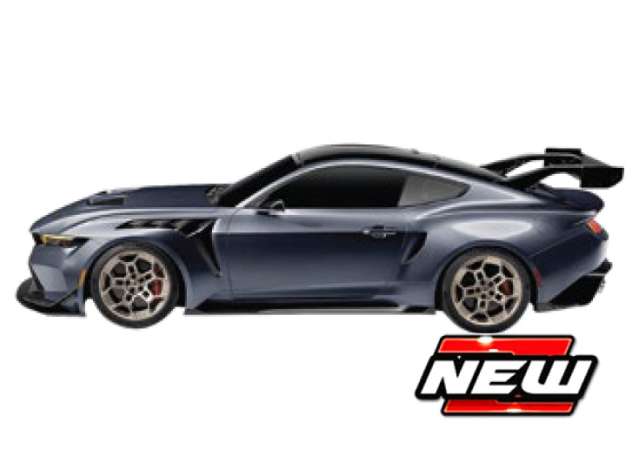 Pre-Order – 3 inch 2025 Ford Mustang GTD, dark grey 1:0 Maisto Model (mai24899) – ETA. July/August 2026
