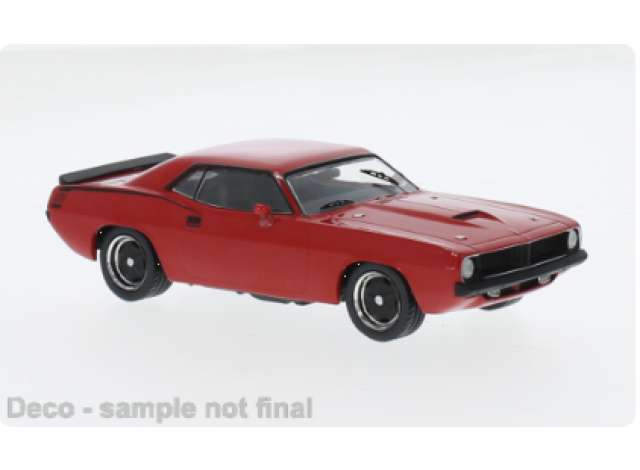 Pre-Order – 1970 Plymouth Barracuda, red 1:43 IXO Models Model (ixoCLC592) – ETA. July/August 2026