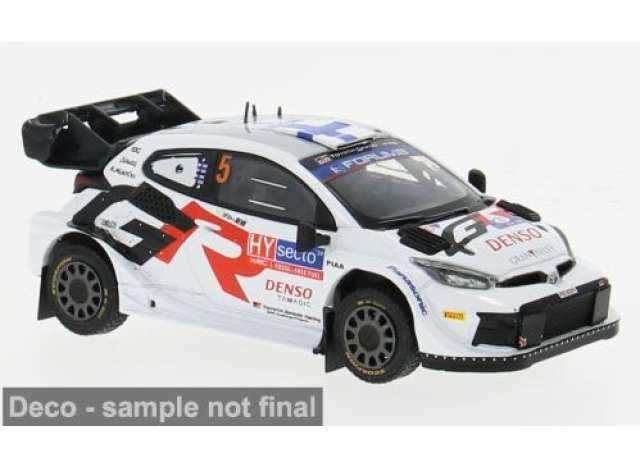 Pre-Order – 2024 Toyota GR Yaris Rally1 Hybrid #5 S.Pajari, E.Mälkönen, Rally WM, Rally Finland, white/red/black 1:43 IXO Models Model (ixoram946) – ETA. September 2026
