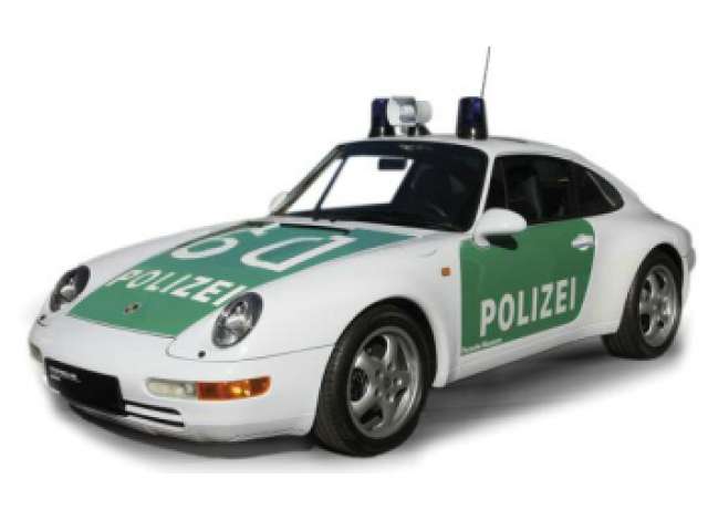 Pre-Order – 1993 Porsche 911 (993) *Polizei*, green/white 1:18 Minichamps Model (mc155061190) – ETA. July/August 2026