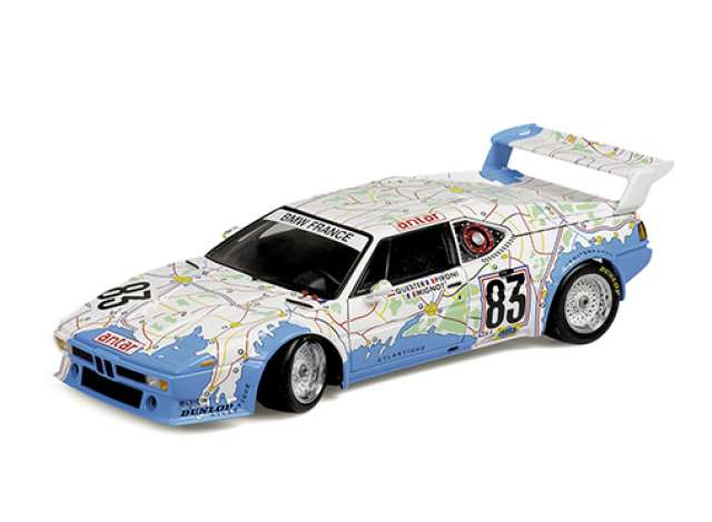 Pre-Order – 1980 BMW M1 *Carte De France* Quester/Pironi/Mignot Team BMW France 24h Le Mans 1980, various 1:18 Minichamps Model (mc155802983) – ETA. July/August 2026