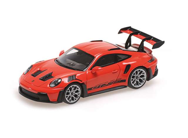 Pre-Order – 2024 Porsche 911 (992) GT3 RS, red with silver wheels 1:87 Minichamps Model (mc870065022) – ETA. July/August 2026