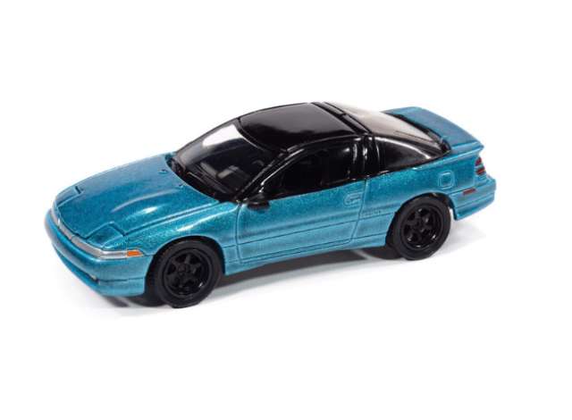 Pre-Order – 1991 Mitsubishi Eclipse GSX, Tennessee Blue 1:64 Auto World Model (AWSP189B) – ETA. September 2026